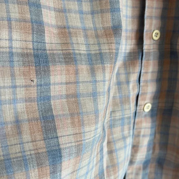Vintage Wellington Woven Gingham Button Up - Picture 5 of 6